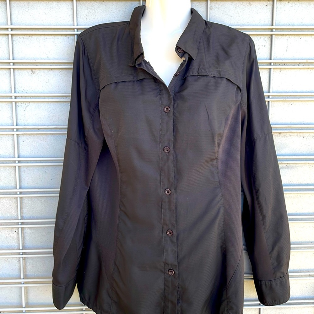 Reel Legends Performance Black Drifit Shirt